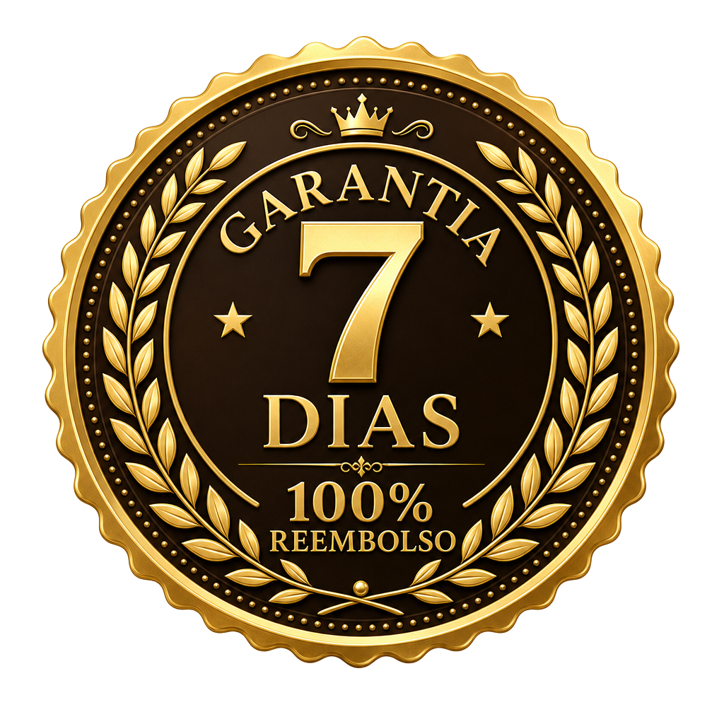 Garantia 7 dias — 100% reembolso